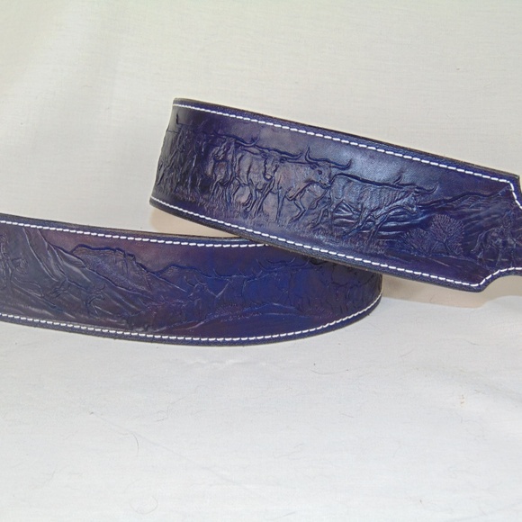 LEATHER SASH BELT